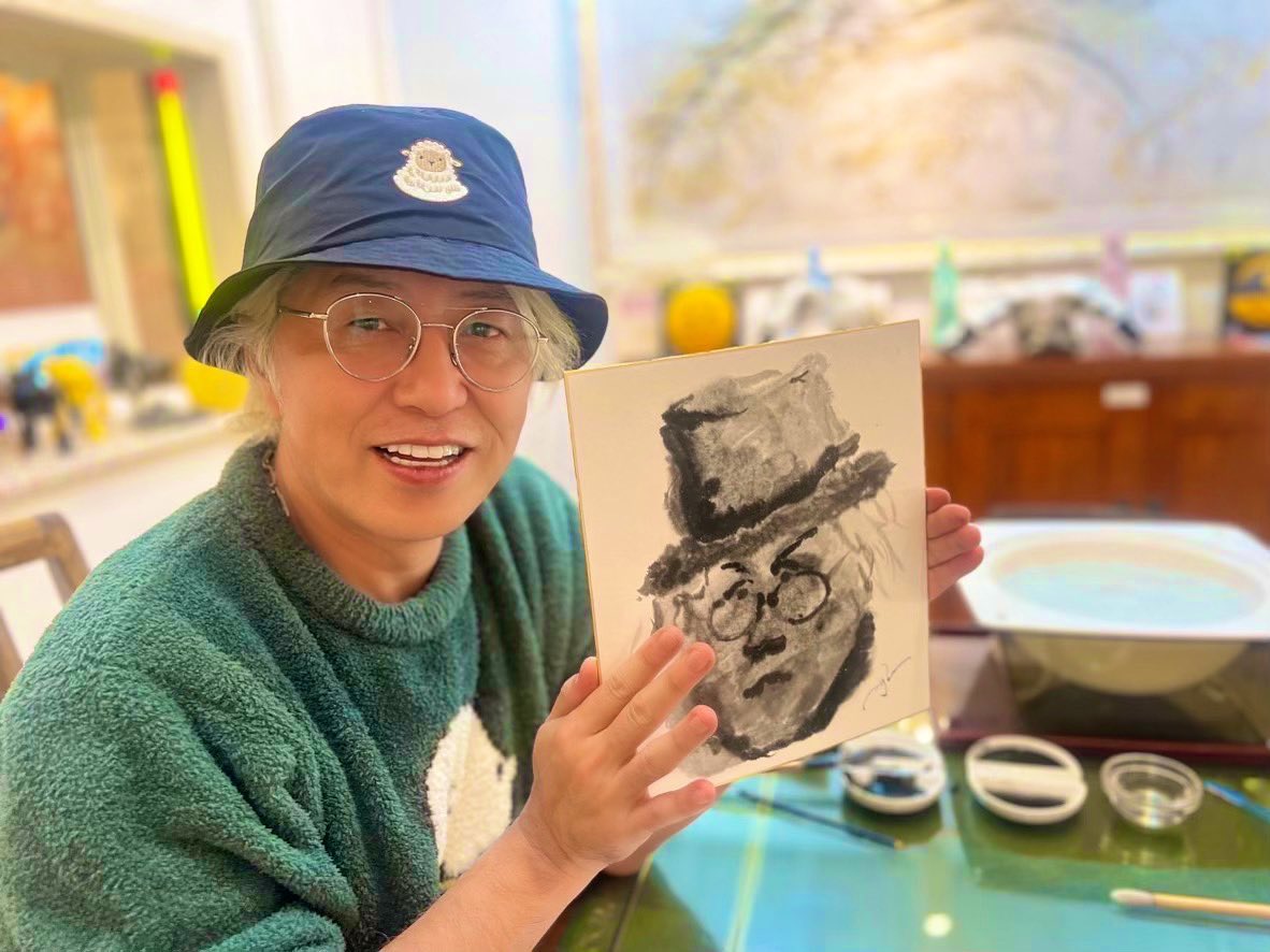 ラスト1点 hyde HYDE 大判 ブランケット 井上文太 画狂人 BUNTA iNOUE