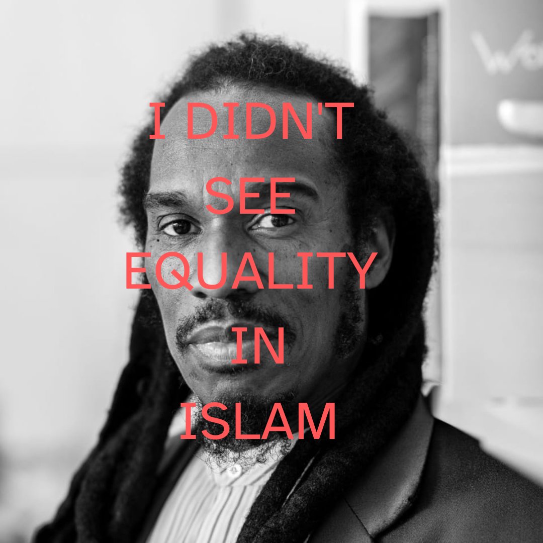 The late British poet #BenjaminZephaniah made this remark when speaking with Simon Joseph Jones when he sat down with him at a Bookshop in east London on 24 May 2005 #ExMuslimAwarenessMonth