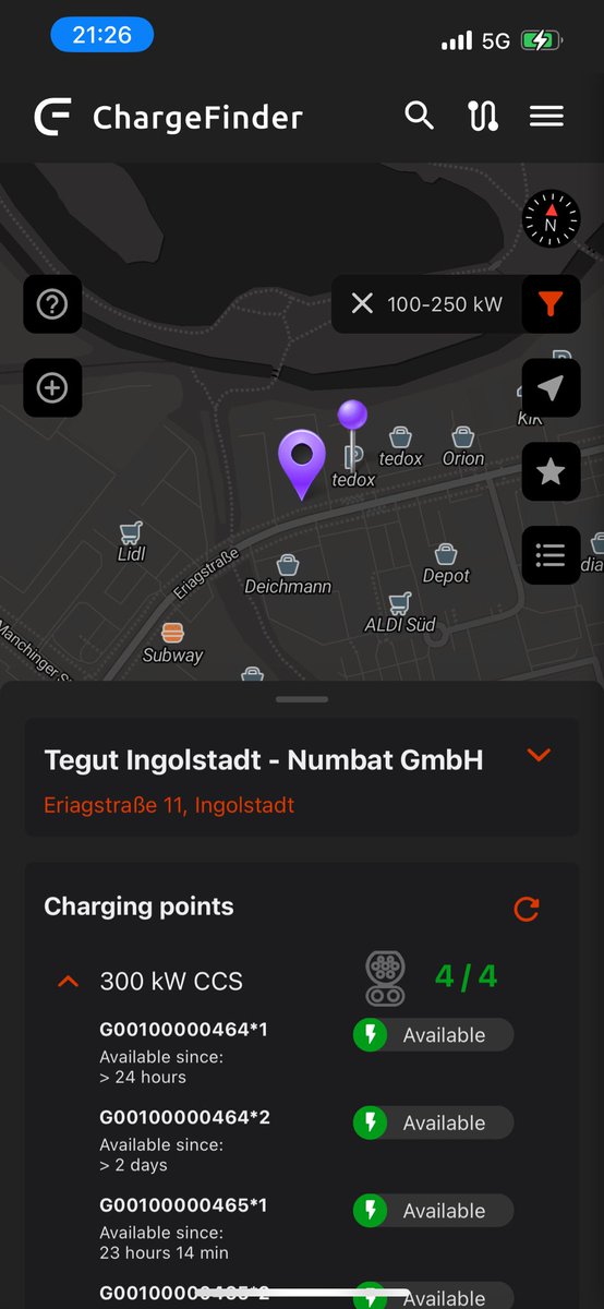 electricfelix's tweet image. I can confirm the rumors - right now Freshmile at Pfalzwerke DE is for the moment an amazing deal with a fast charging vehicle ⚡️

#evtravelhacking