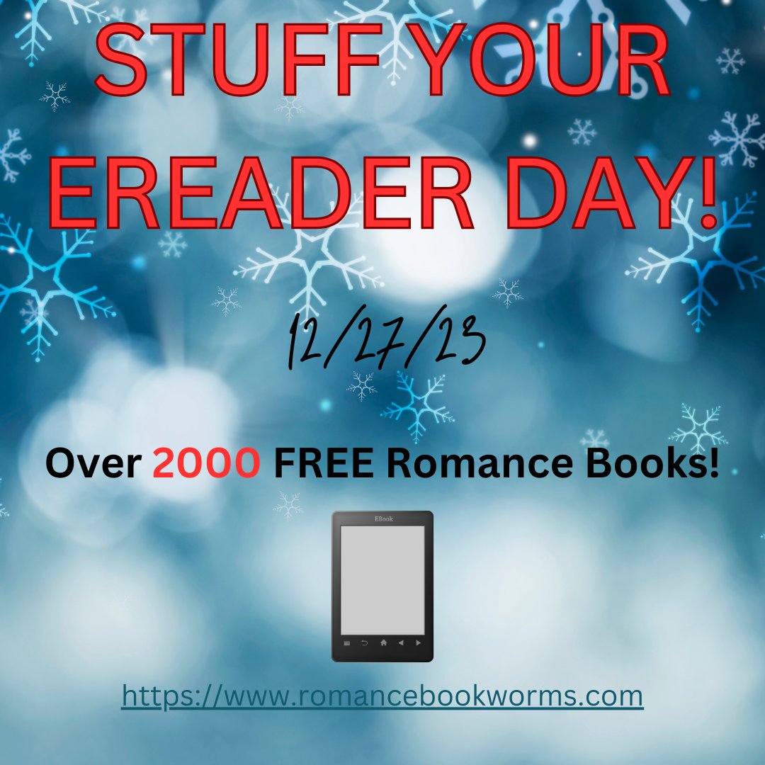 Stuff Your Kindle/eReader Day is here! There's over 2000 free books up for grabs!
romancebookworms.com
#indieauthor #nightwoodclanseries #stuffyourkindle #stuffyourereader #freebooks #romancebookseries