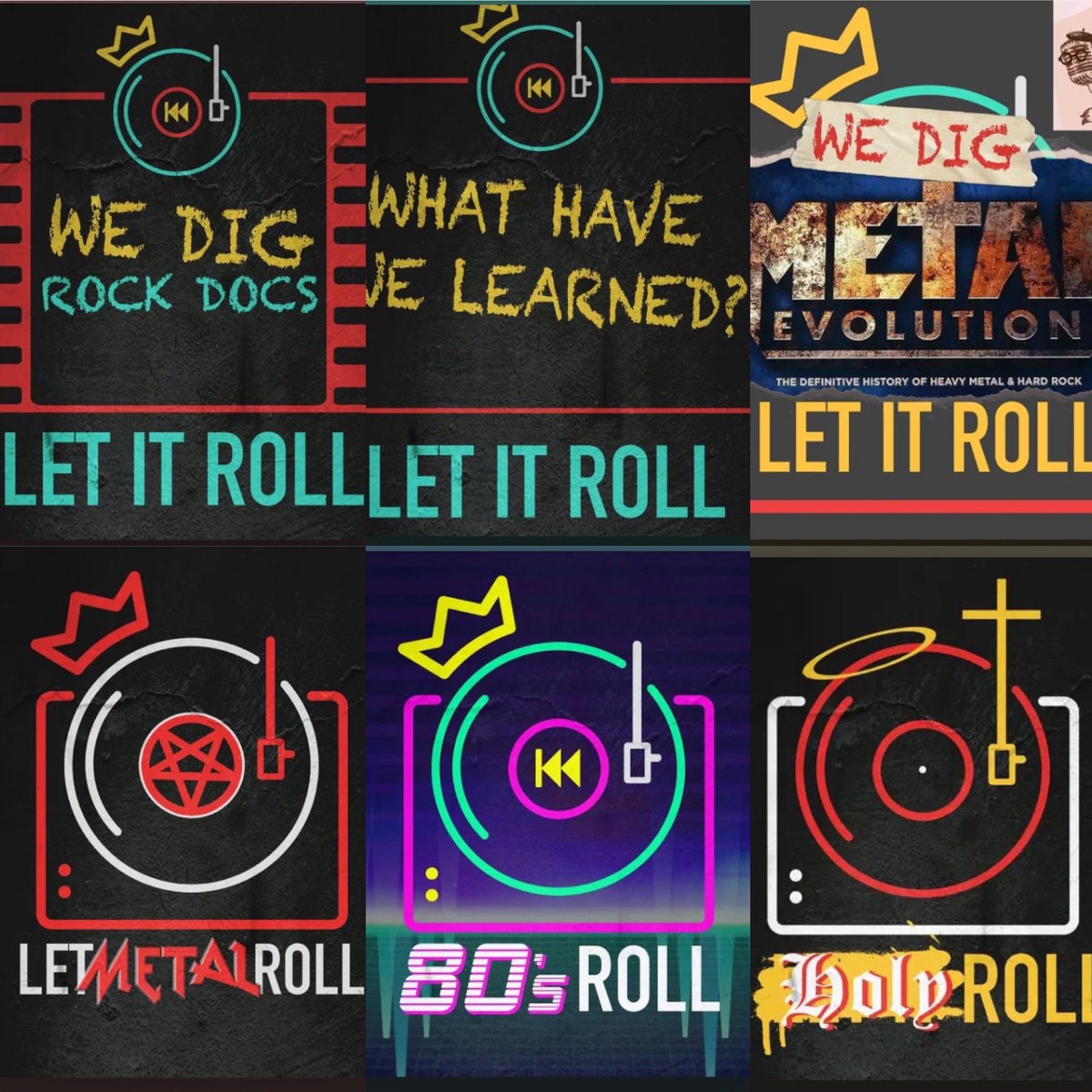 LET IT ROLL QUILTS! 🤣🤣🤣😜🕺🎸 I don’t know if I got them all @letitrollcast but it was fun trying 🕺