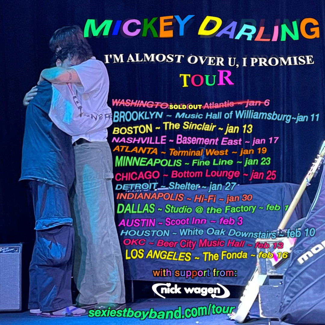MICKEY DARLING (@thiccydarling) on Twitter photo mickey darling is going to be taking the goat <a href="/nickwagen/">nick wagen</a> on tour!!!!!!!!
(also, dc sold out!)
see u soon sexies 💋💋💋 mickey darling is going to be taking the goat <a href="/nickwagen/">nick wagen</a> on tour!!!!!!!!
(also, dc sold out!)
see u soon sexies 💋💋💋