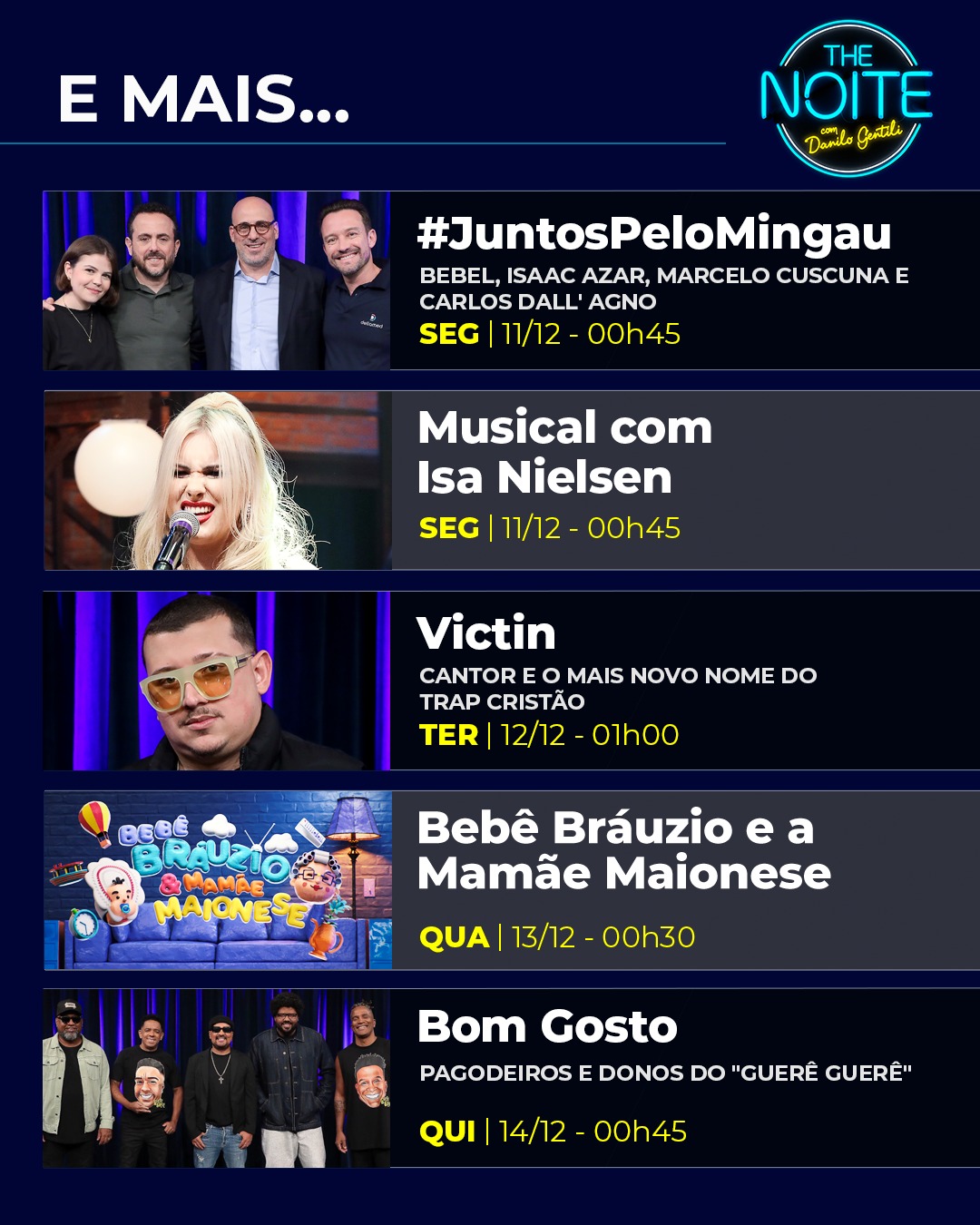 The Noite (@SBTTheNoite) / X