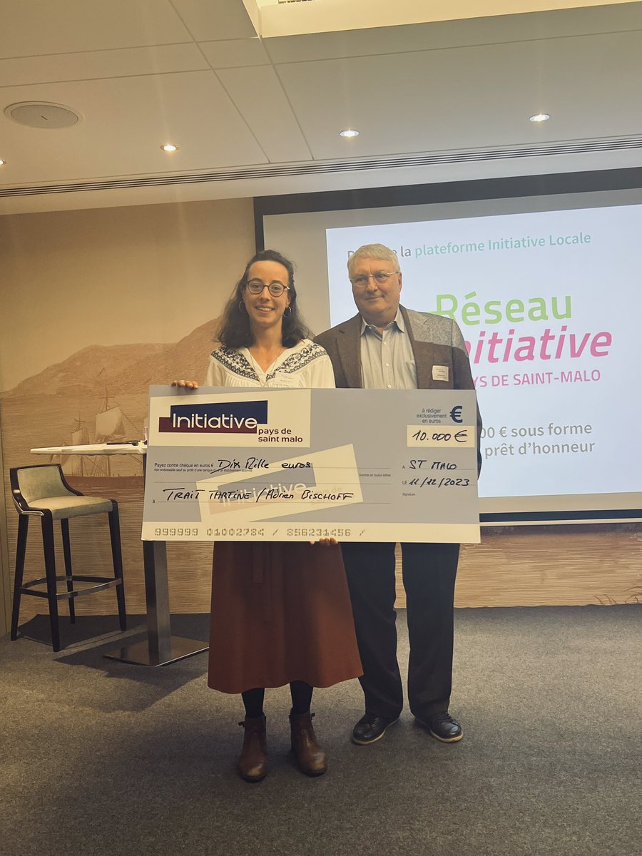 [LIVE] Résultats du concours Etonnants Créateurs  
Prix Plateforme Initiative💡 
Lauréat TRAIT TARTINE
Bravo à Philomène Raguet de Bracion !