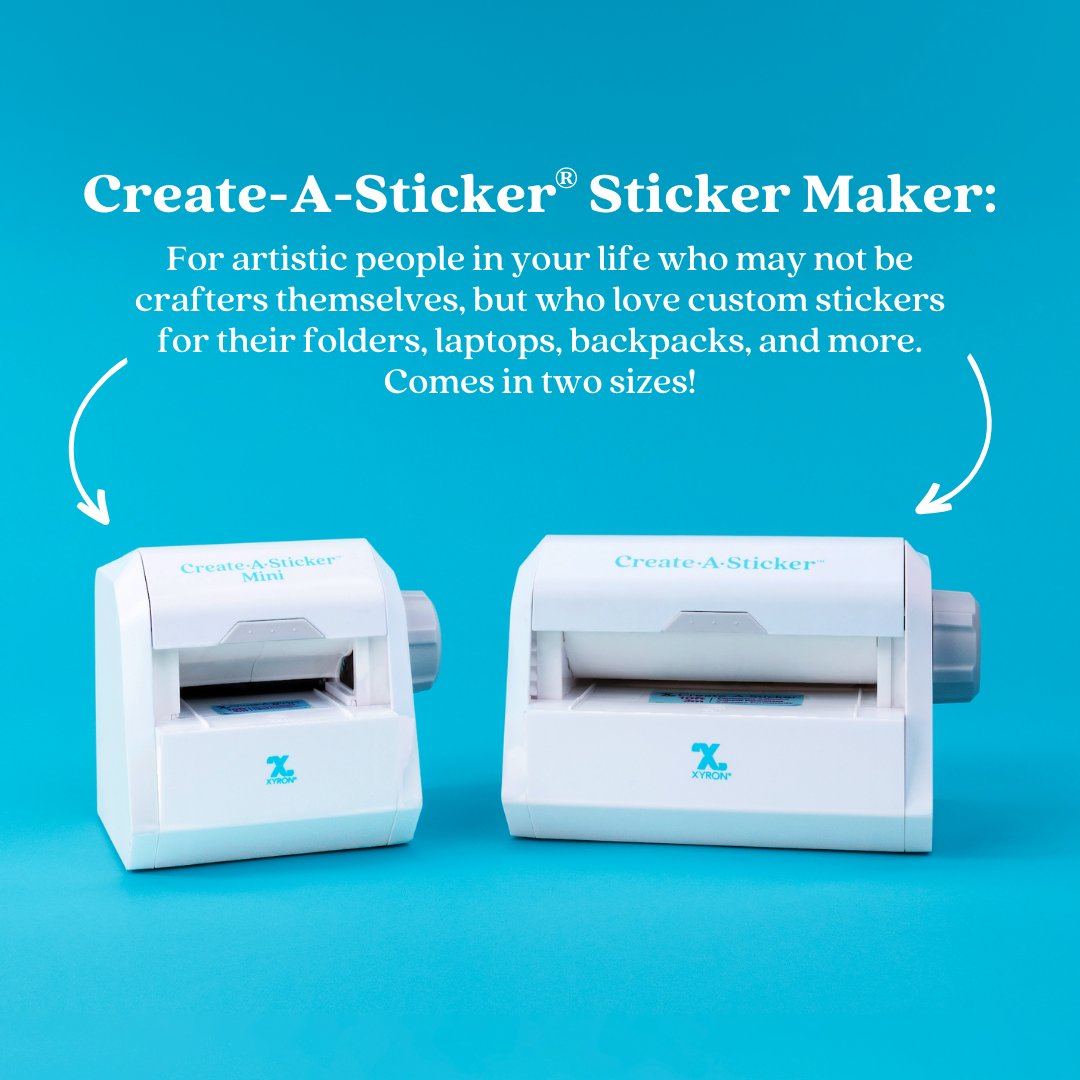 XYRON Create-A-Sticker Machine Sticker Make Your Own Creation + Refill Box