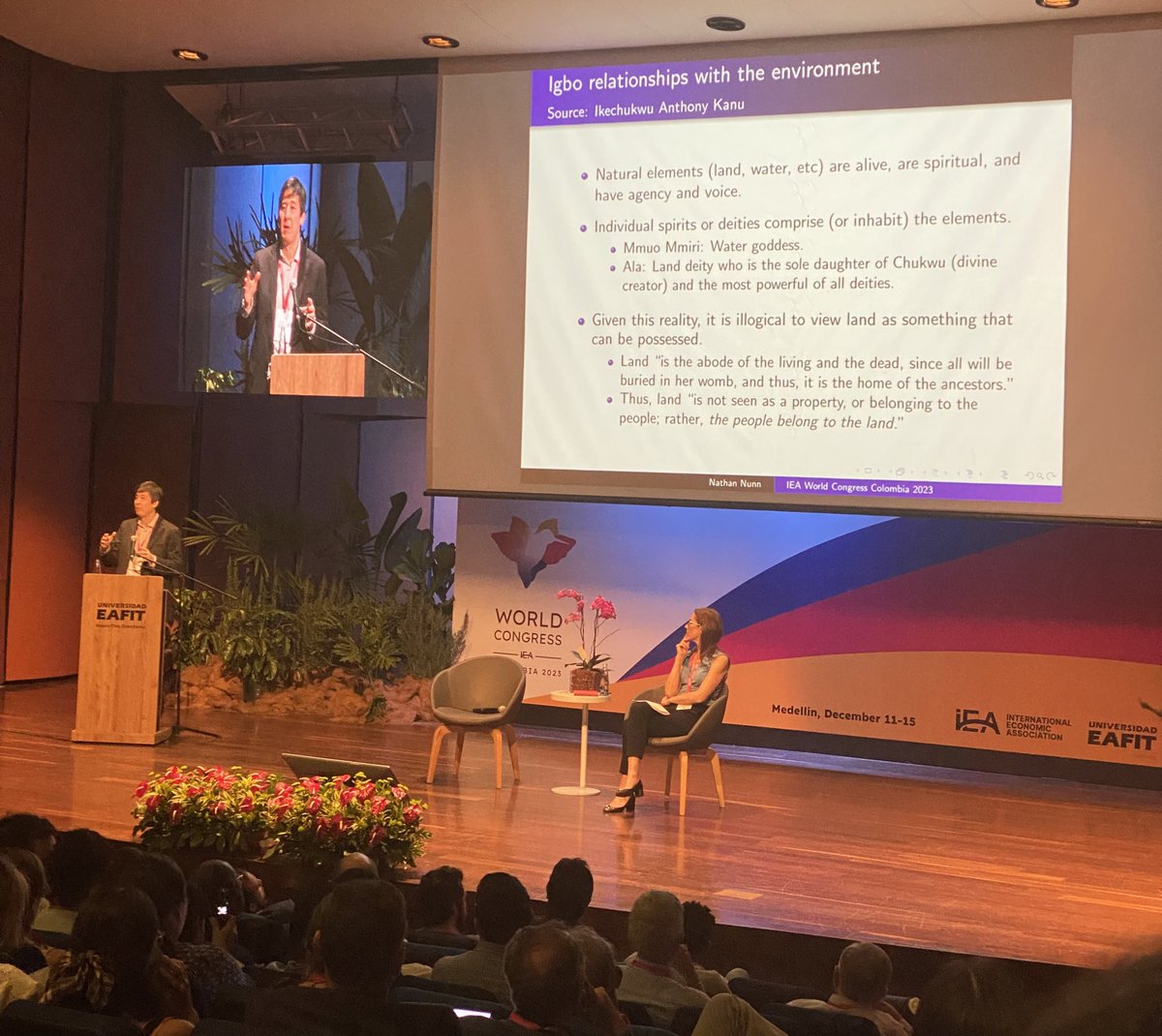 Nerea Gándara Guerra (@nerealidad) on Twitter photo Lucky to see <a href="/DrNathanNunn/">Nathan Nunn</a> discussing critical junctures and the Igbo world view at <a href="/EAFIT/">Universidad EAFIT</a> for the <a href="/IEA_economics/">International Economic Association IEA</a> World Congress Lucky to see <a href="/DrNathanNunn/">Nathan Nunn</a> discussing critical junctures and the Igbo world view at <a href="/EAFIT/">Universidad EAFIT</a> for the <a href="/IEA_economics/">International Economic Association IEA</a> World Congress