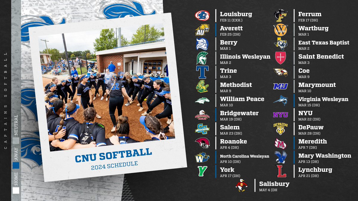 Hope to see you at Captains Park in 2024! cnusports.com/sports/softbal…