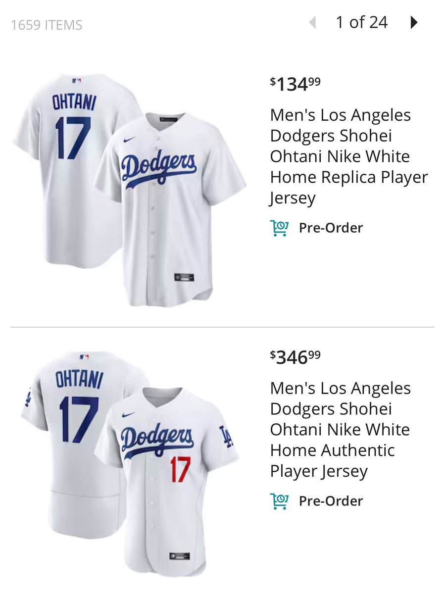 randi9320's tweet photo. Ohtani jerseys are officially up for pre-order on MLB's website https://t.co/nSEUifLtdx