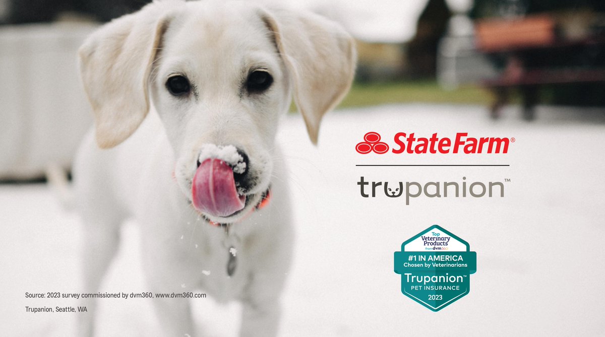 DougStateFarm's tweet image. Give your pet the gift of good health this holiday season. State Farm has teamed up with Trupanion, the #1 pet medical insurance among vets; which can help ensure that they'll receive quality veterinary care! Contact me to learn more today. #GoodNeighbor