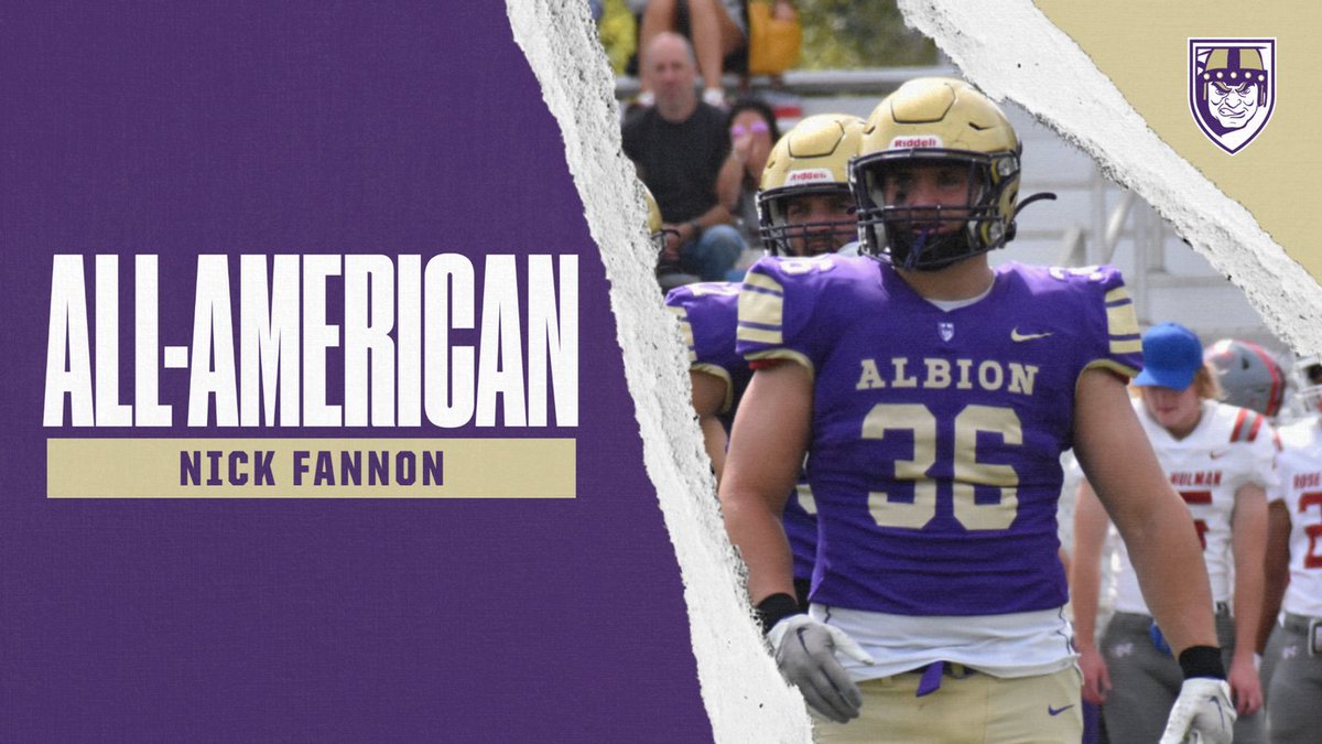 It's a great day to be a Brit! Congrats @nick_fannon on being named AFCA All-American. Nick is the ultimate teammate and flat out relentless on the field. #PPP