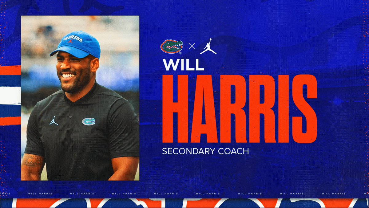 Welcome to The Swamp, <a href="/CoachWillHarris/">Will Harris</a>! 🐊

📰: floridagators.com/news/2023/12/1…

#GoGators | #jOURney