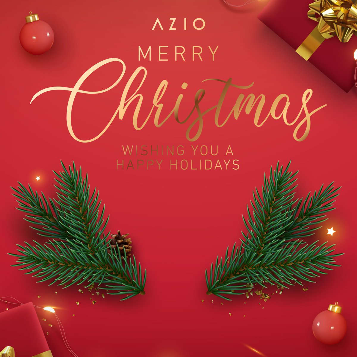 We want to wish a Merry Christmas and happy holidays from the team to you! #azio #keyboard #mouse #merry #christmas #holiday #family #wishful #thankful #festive #cheer #cheerful #happy #peace #wellness #love