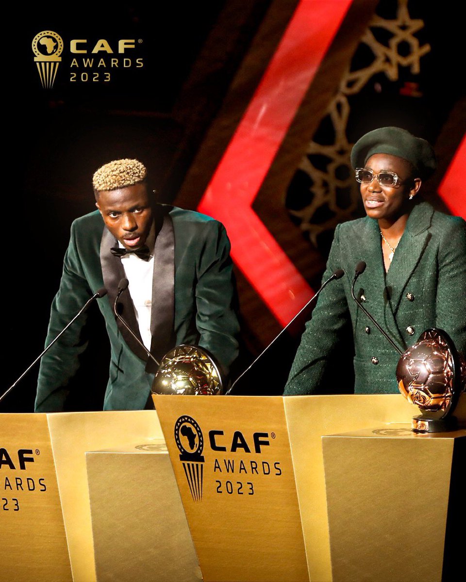 Dear Victor Osimhen, Asisat Oshoala, and Chiamaka Nnadozie, Congratulations! I cannot express enough how immensely proud and thrilled I am to extend my heartfelt congratulations to each of you on your remarkable achievements at the 2023 CAF Awards. @victorosimhen9, winning the…