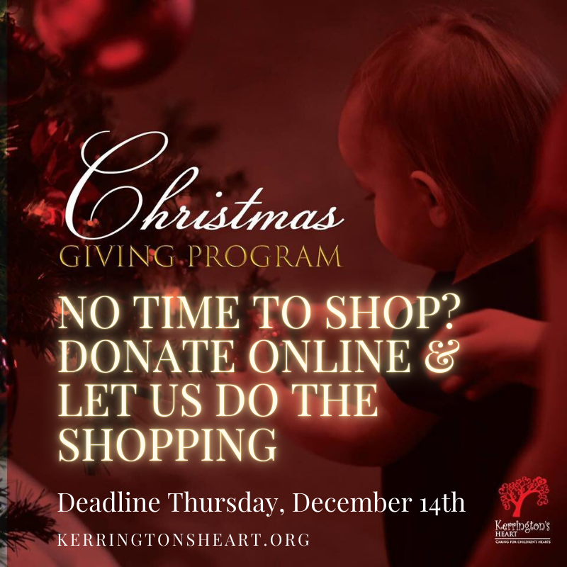 Kerringtons's tweet photo. Help CHD families in need! Our Christmas Giving Program deadline is Thursday December 14. Each year, we help Kentucky CHD families put gifts under the tree for their children with our Christmas Giving Program.  

Visit and support a child for Christmas! https://t.co/OMKVWbBEia https://t.co/pbYNAUTJzU