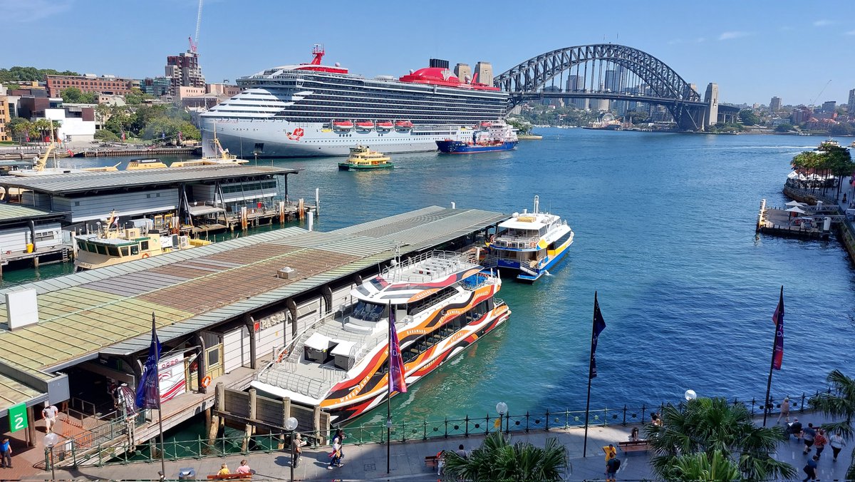 Cruise liner #ResilientLady
IMO9805348 alongside the Overseas Passenger Terminal on #SydneyCove #Sydney #NewSouthWales #Australia #shipspotting 20231207