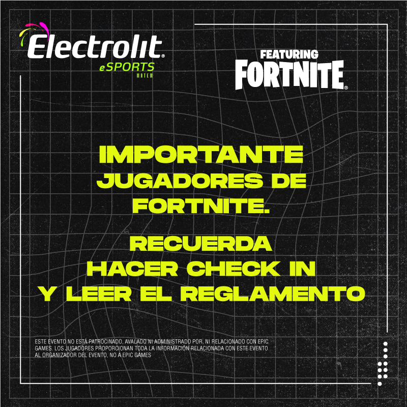 Es indispensable conocer el reglamento antes de competir. Descárgalo en bit.ly/liga-electroli… #ElectrolitGaming