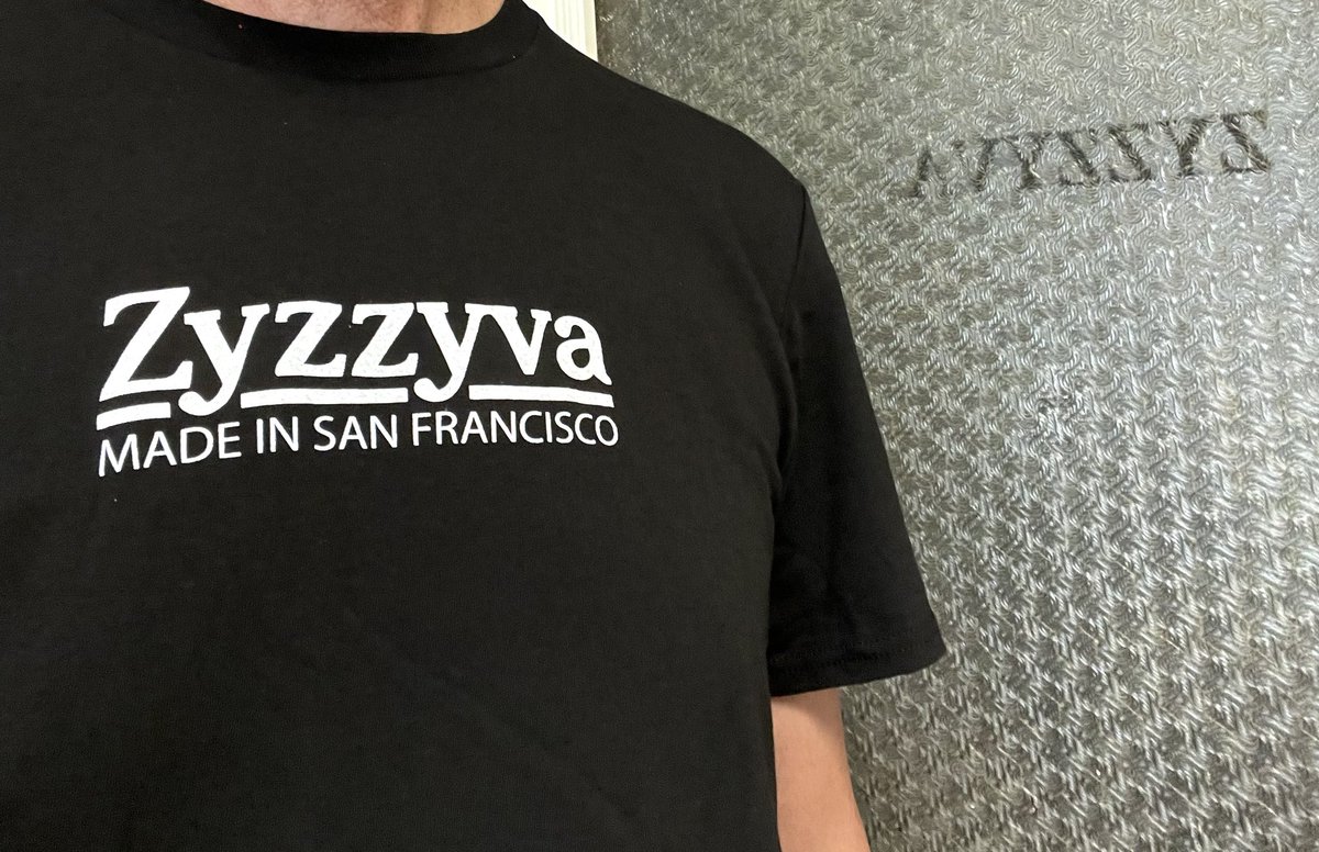 Zyzzyva has new T-shirts and tote bags! They celebrate our home and city: “Made in San Francisco” Here’s where to buy them — and sign up for a 3-issue subscription bundle: zyzzyva.org/subscribe/