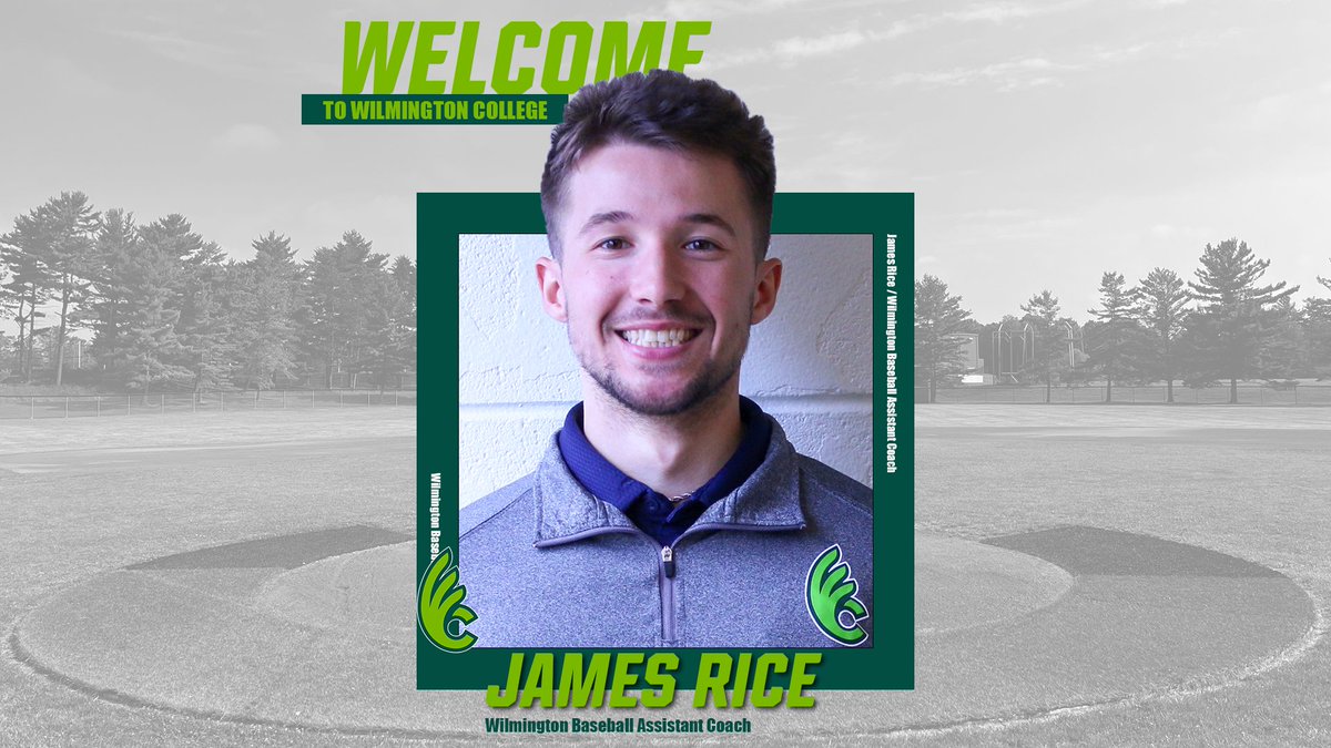 Wilmington Athletics (@dubcquakers) on Twitter photo Let's welcome James Rice, the Quakers new assistant baseball coach! <a href="/DubC_Baseball/">WC Baseball</a> #QuakersBASE #WeAreDubC #experiencewilmingtoncollege Let's welcome James Rice, the Quakers new assistant baseball coach! <a href="/DubC_Baseball/">WC Baseball</a> #QuakersBASE #WeAreDubC #experiencewilmingtoncollege