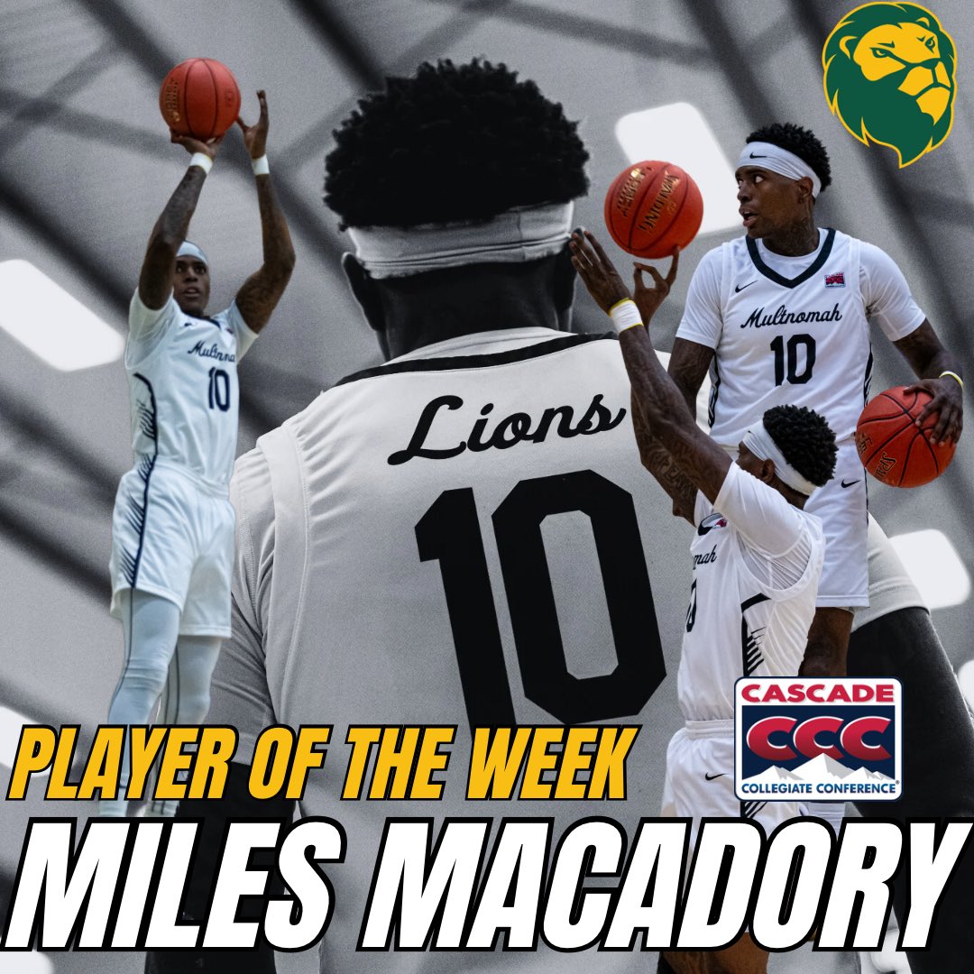 Our Guy @Mac2k_ CCC Player of the Week!