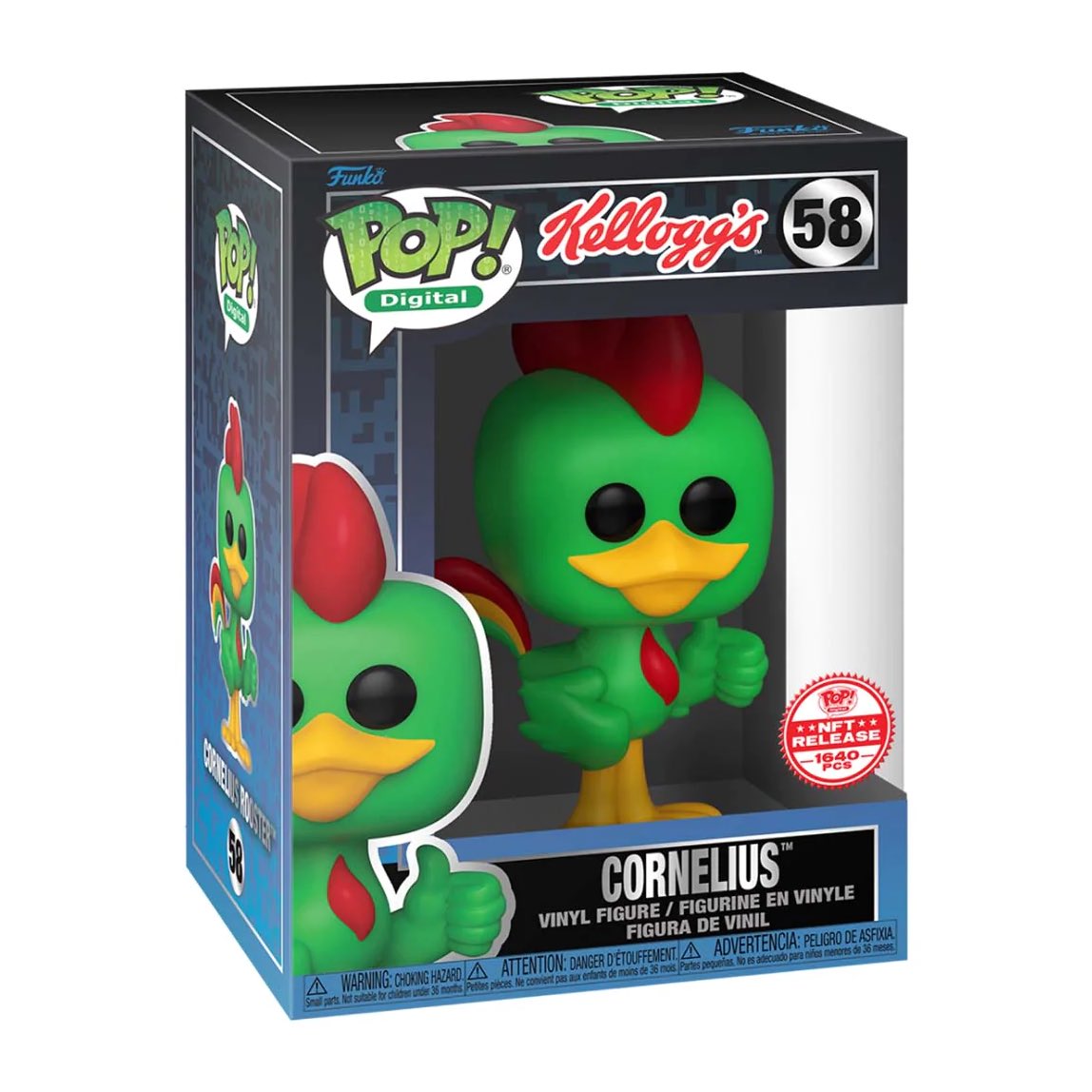 FunkoPOPsNews's tweet image. Which one do you prefer? Common VS NFT Cornelius Funko POP! #Cornelius #Kellogs #FPN #FunkoPOPNews #Funko #POP #POPVinyl #FunkoPOP #FunkoSoda