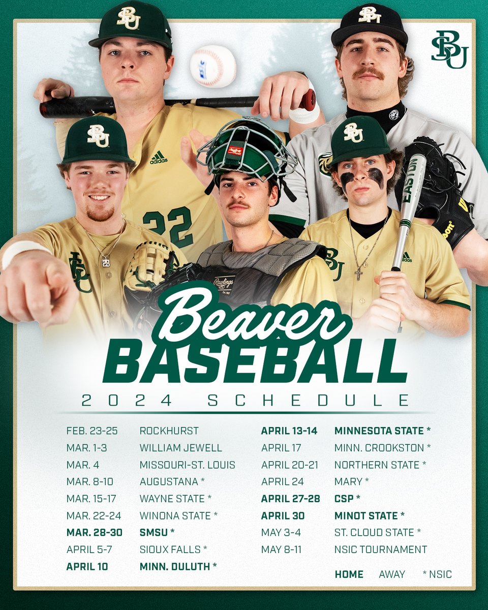 Get your 🍿🥤 ready, the Beavers start their 2024 season Feb. 23-25!!

🗓️ bit.ly/3TiwGXO

#GoBeavers #BeaverTerritory