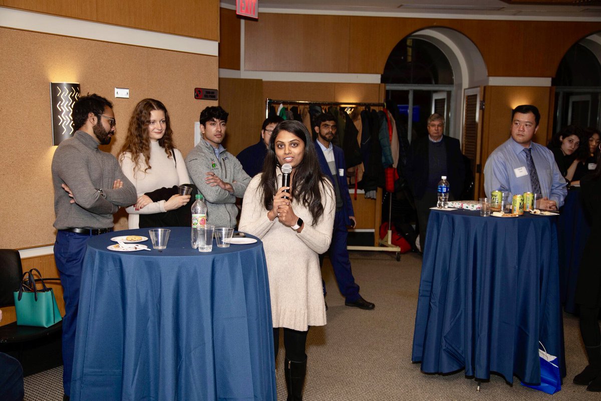Deepthi Gunasekaran (@deepthigunasek1) on Twitter photo It was so much fun sharing the joy in clinical medicine with this amazing bunch of <a href="/YaleMed/">Yale School of Medicine</a> students! And a well deserved end-of-semester reception to celebrate them starting their clinical rotations!
#MedEd It was so much fun sharing the joy in clinical medicine with this amazing bunch of <a href="/YaleMed/">Yale School of Medicine</a> students! And a well deserved end-of-semester reception to celebrate them starting their clinical rotations!
#MedEd