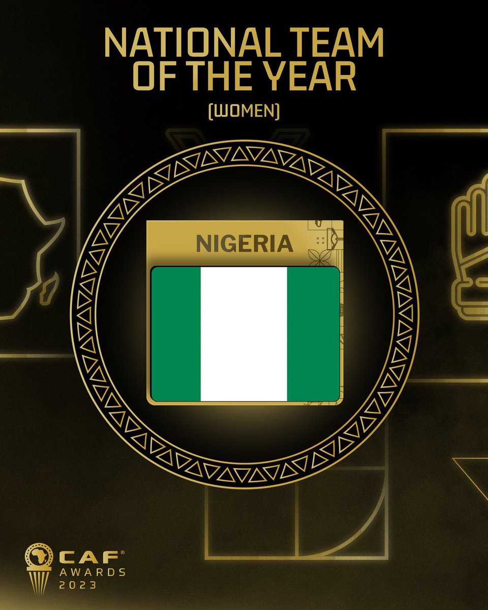 Nigeria Proud! Congratulations to record-extending Asisat Oshoala @AsisatOshoala (6x African Player of the Year - Women 2023, 2022, 2019, 2017, 2016, 2014), Victor Osimhen @victorosimhen9 (African Footballer of the Year 2023 - Male), Chiamaka Nadozie @Nadoziechiamaka (African…