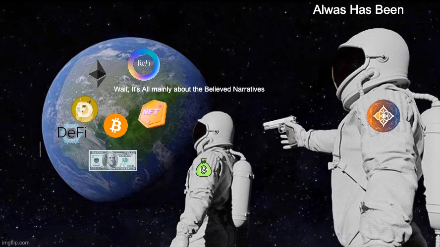 Beyond Science, it's the narrative that holds the universe together. Belief shapes reality. 
Discover the power of new empowering collective narratives with us. 🧵