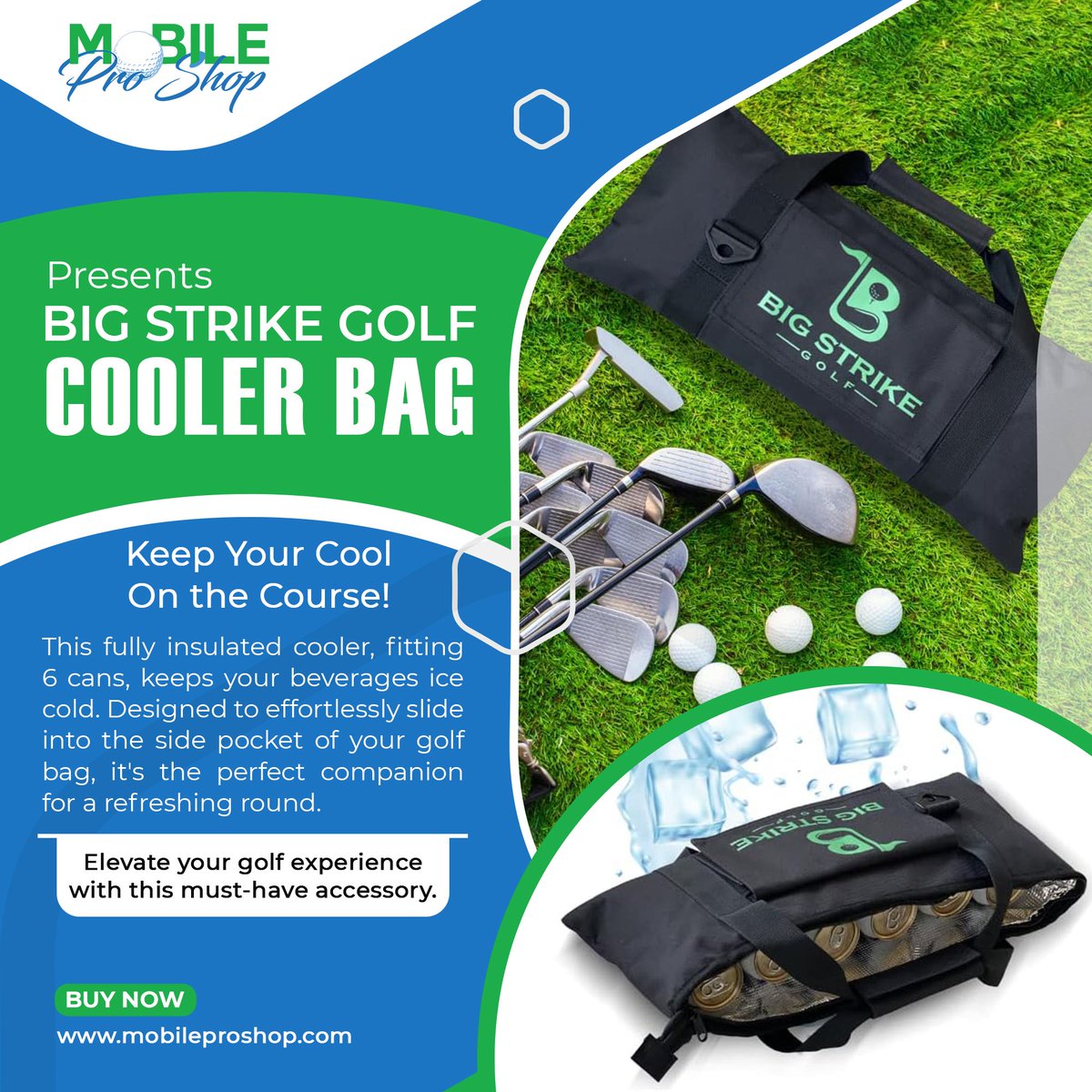Mobile Pro Shop Presents Big Strike Golf Cooler Bag - Keep Your Cool On the Course!
#MobileProShop #BigStrikeGolf #MobileProShop #GolfCoolerBag #GolfAccessories #StayCoolOnTheCourse #GolfEssentials #ColdDrinksOnTheGo #GolfGear #ProShopFinds #GameChanger