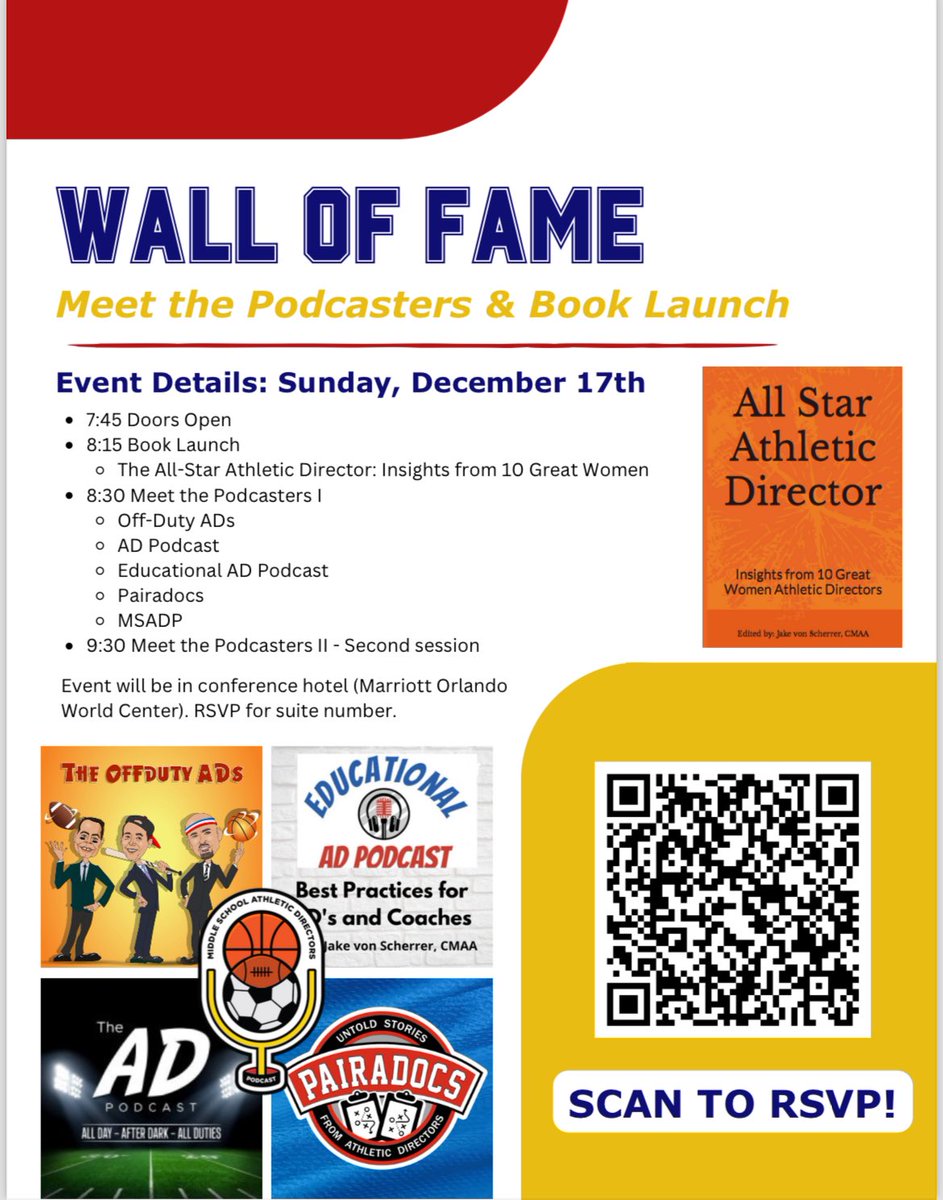 Off Duty ADs (@offdutyads) on Twitter photo NADC Attendees: come see us at this <a href="/WallOfFameVS/">Wall of Fame®</a> hosted social! We promise we won’t let Mike from CO talk about the Hawkeyes the whole time. NADC Attendees: come see us at this <a href="/WallOfFameVS/">Wall of Fame®</a> hosted social! We promise we won’t let Mike from CO talk about the Hawkeyes the whole time.