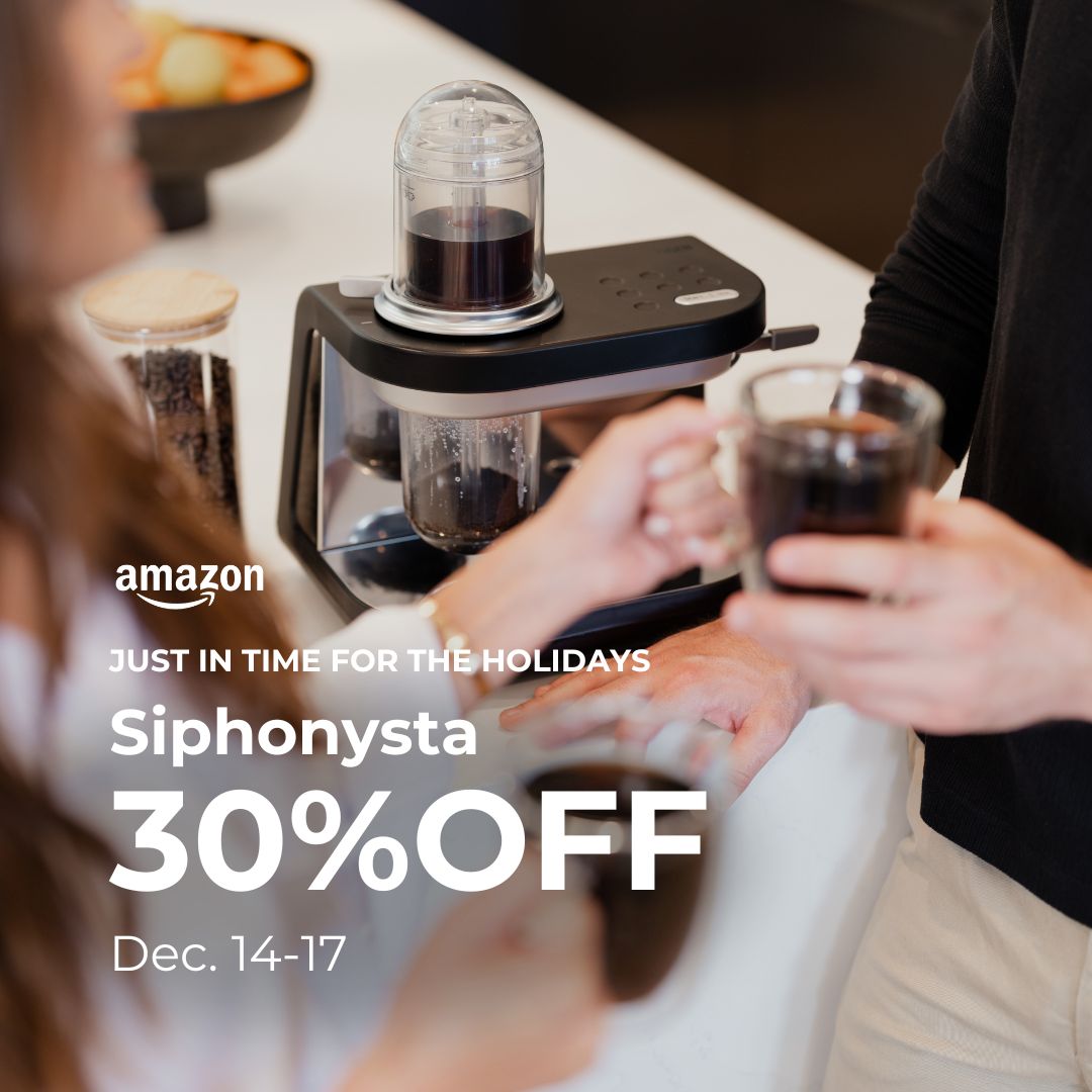 Tiger Corporation on X: Mark your calendars! Siphonysta will be 30% off on   from Dec. 14th through the 17th. Take your coffee game to the next  level (and tick someone special