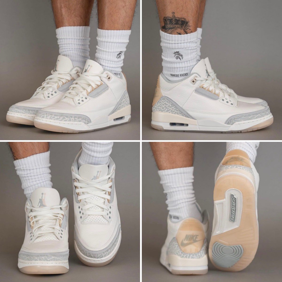 Air Jordan 3 SE Craft "Ivory" Releasing February 3rd 🕯️🤍 bit.ly/43cSCWa