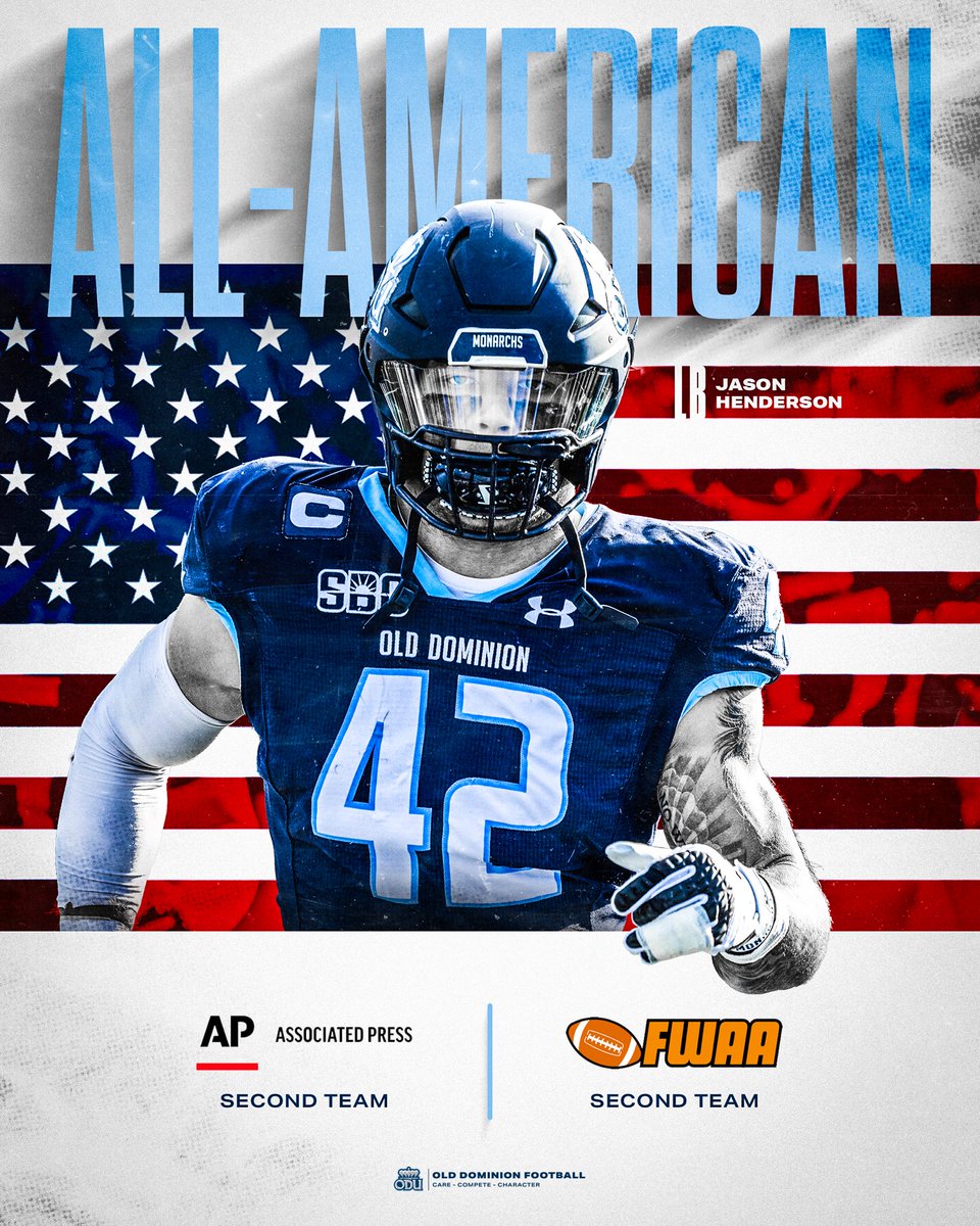 A couple more All-American Honors for @JasonH_42 🇺🇸 🔗: bit.ly/3GKlfR3 #ReignOn | #DDT