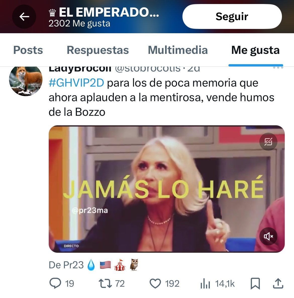_Laeme_'s tweet image. Él hablando de falsas... nos reímos? #GHVIP11D #GHVIP12D