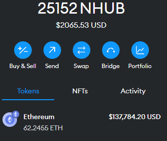 nanbill's tweet photo. got $NHUB revenue share https://t.co/Mz9tDXQ99S https://t.co/6DiMMfG6p6