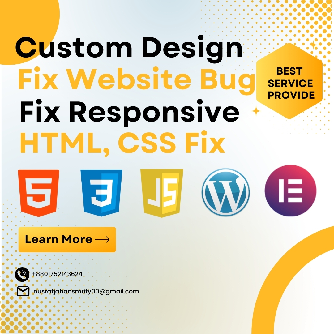 Here's a brief guide on elevating your website with expert bug-fixing techniques:
See Details:- Elevate Your Website with Expert Bug Fixing Techniques link.medium.com/IBJ3jVPlsFb

#flowers #everyone #WebsiteDevelopment #BugFixing #TechSolutions #WebOptimization #DigitalExperience