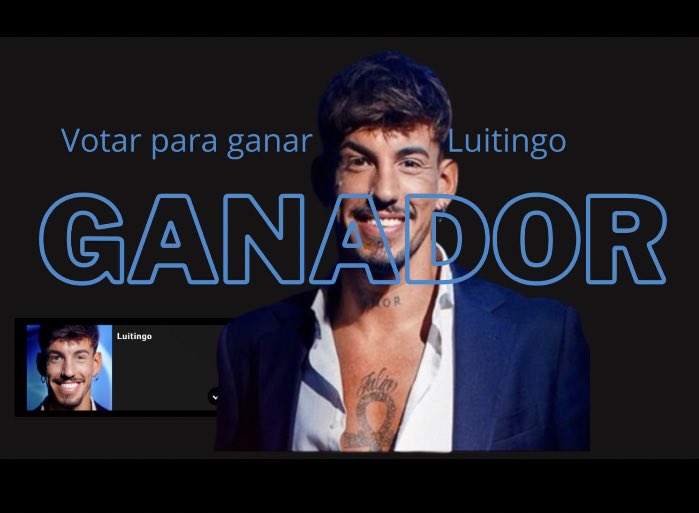 mexicano6666's tweet image. #GHVIP11D Sigamos Votando 🗳️ #LuitingoGanador  💙🏆