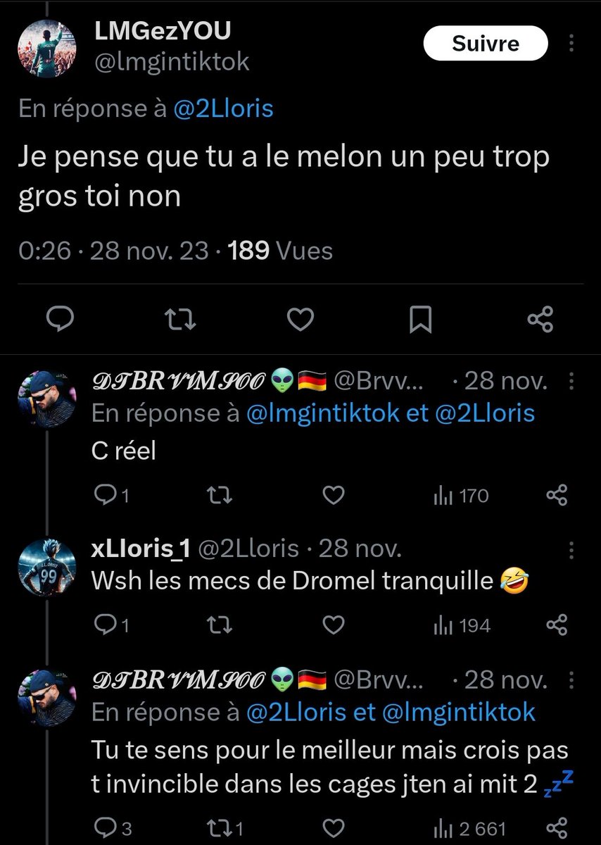 - de twitter + de terrains svp dromel