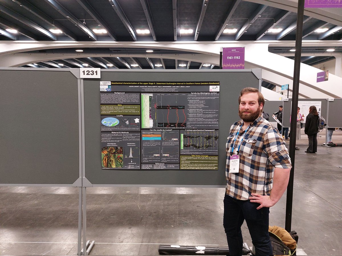 Valentin (@valentinjamart) on Twitter photo Here we go!!! #AGU2023 Here we go!!! #AGU2023