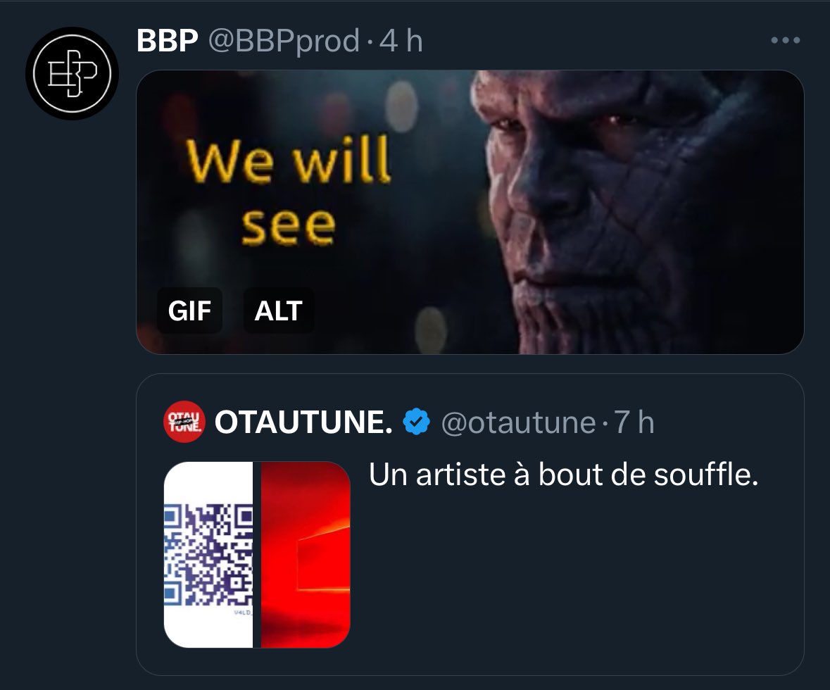 .@BBPprod nous prévient !👀