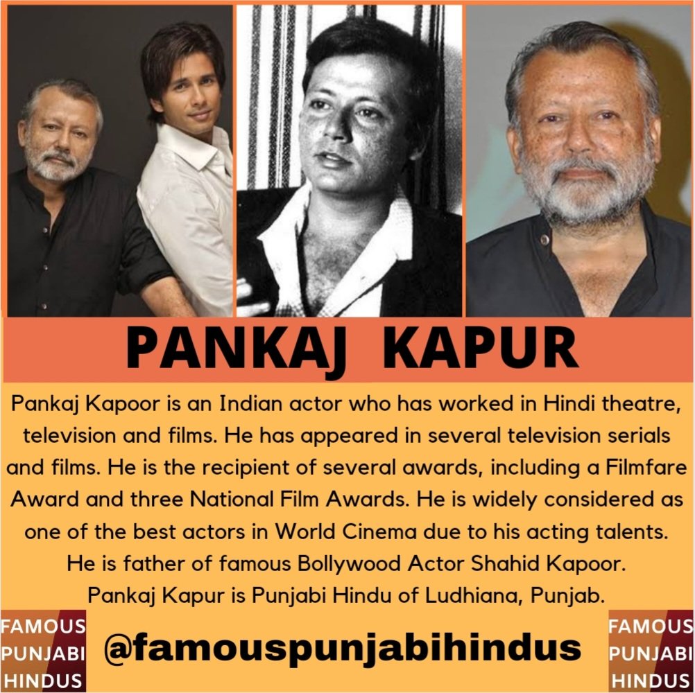 Pankaj Kapur - Famous Indian Actor #pankajkapur #ludhiana #punjabihindu #hindupunjabi #actor #bollywood