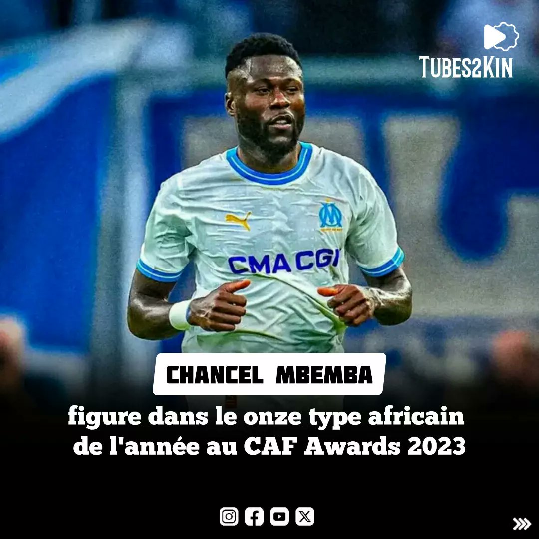 tubes2kin's tweet photo. 🚨Chancel Mbemba22 figure dans le onze type africain de l’année au CAF Awards 2023🥳🥳 🌍 

El capo, demi-dieu, ministre de La Défense 🇨🇩💪🏾

#tubes2kin https://t.co/tl5MwPnusn