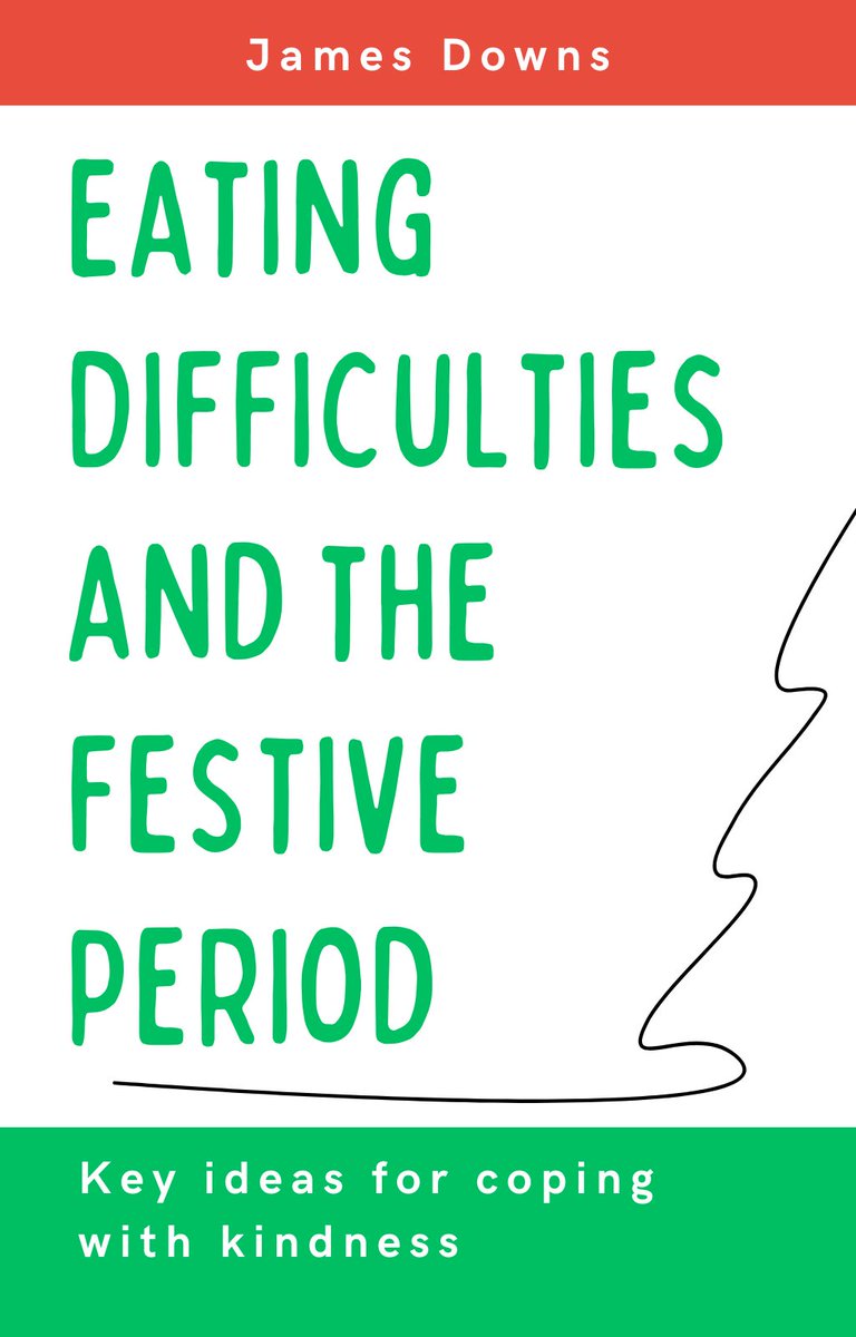 NEWS! 🥳 I have written a little e-book on 'Eating Difficulties and the Festive Period': 24 pages of writing, doodles, general ideas, specific advice and practical activities! I really hope it is helpful, I loved putting it together. I am suggesting a donation if you can.. 1/3
