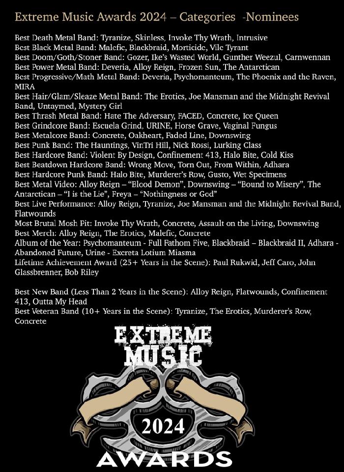 We've been nominated for an Extreme Music Award!!
TY to all who voted for us. Our category award will be presented by Matt Byrne of @hatebreed 🤘
#stonerrock #HardRock #heavyblues #desertrock #gozer #stonermetal #stonerdoom