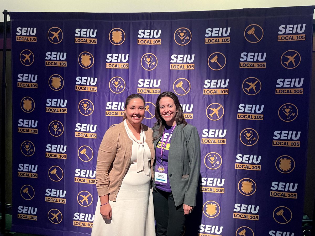 Felt right at home among my @SEIU105 brothers and sisters this weekend. Together we are fighting for the dignity and respect workers deserve. ✊🏽