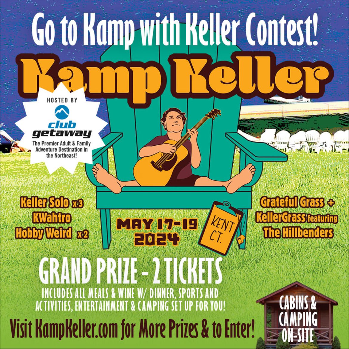 📣 GO TO KAMP WITH KELLER CONTEST! 🏆 YOU HAVE A CHANCE TO WIN TICKETS, MERCH PACKAGES & MORE!

Visit kellerwilliams.net to Enter + more info. 
#kampkeller