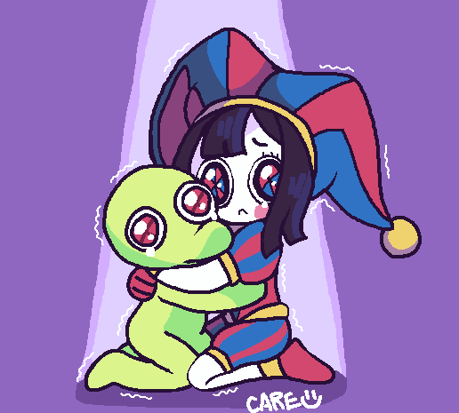 villagerkiki's tweet photo. #TheAmazingDigitalCircus #Pomni #LittleRunmo
rewatched little runmo for the first time in years the other week. scared squeaky toys https://t.co/J8O2siOubx