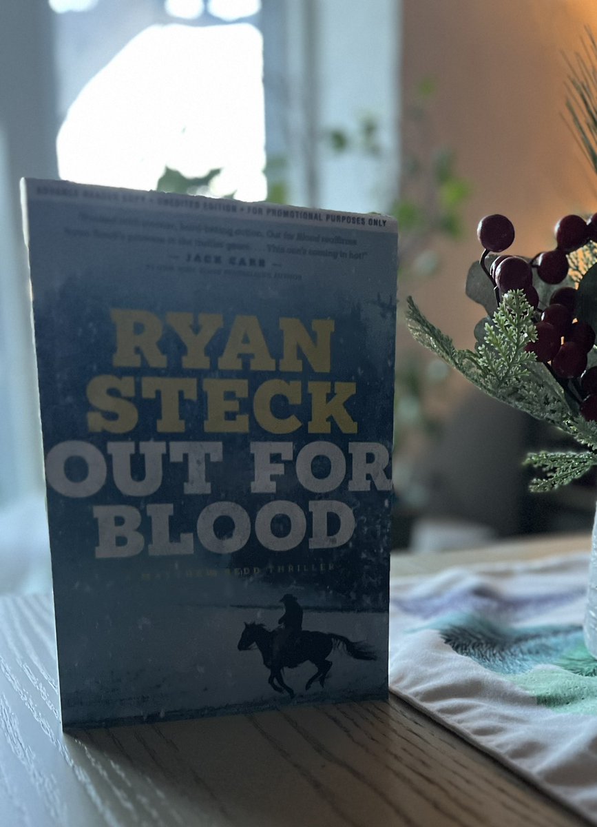 Big shoutout to @TyndaleHouse for the advanced copy of @RyanSteckAuthor next book. Really appreciate it!