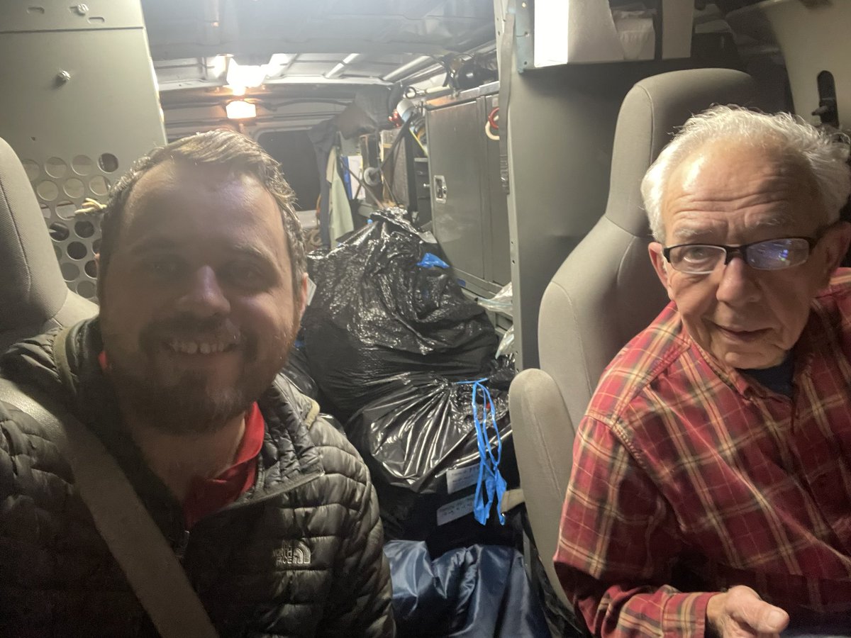 WBModerator's tweet image. Delivering Christmas presents to families in need tonight with my neighbor Bob Amber for My Brother's Keeper.