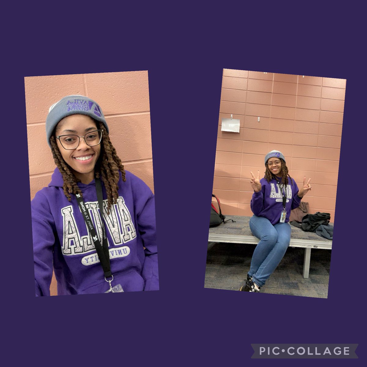 Joycelyn Jones, MSOD (@ms_joycelynj) on Twitter photo Today was winter hat day at my school!
Of course I had to represent <a href="/AvilaUniversity/">AvilaUniversity</a> down here in Texas. <a href="/AvilaActivities/">Avila Activities</a> #alumna from Cheerleader and BSU President to Social Skills teacher 🫶🏽 Today was winter hat day at my school!
Of course I had to represent <a href="/AvilaUniversity/">AvilaUniversity</a> down here in Texas. <a href="/AvilaActivities/">Avila Activities</a> #alumna from Cheerleader and BSU President to Social Skills teacher 🫶🏽